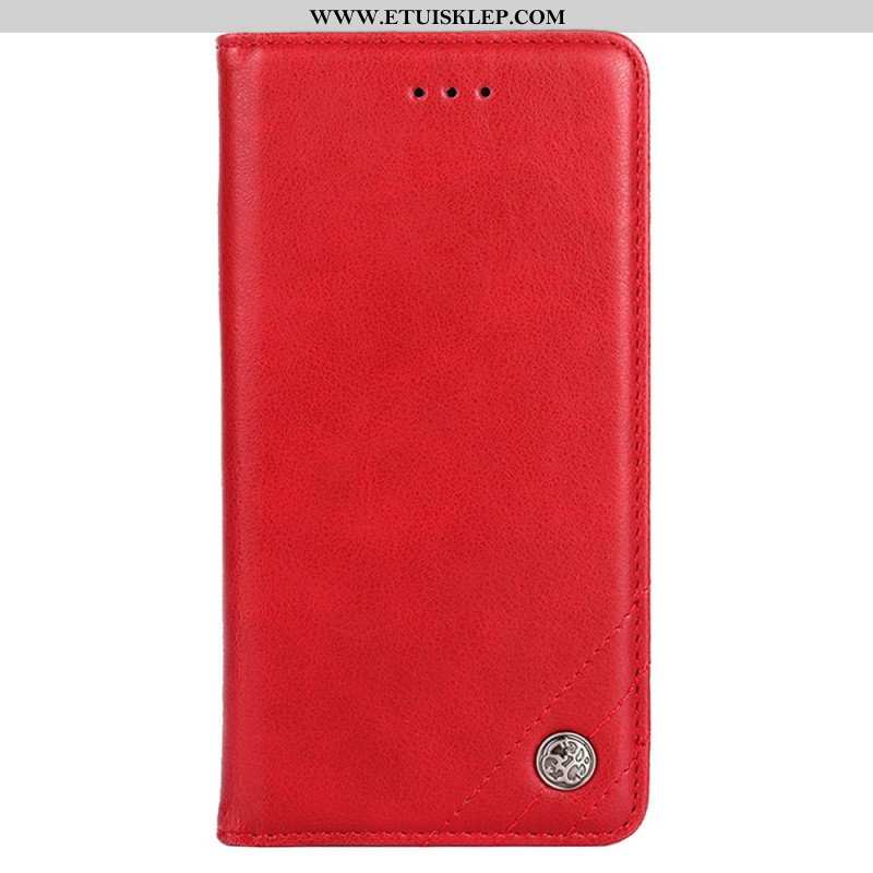 Etui Na Telefon do Honor 50 Etui Folio Stylowy Skórzany Nit